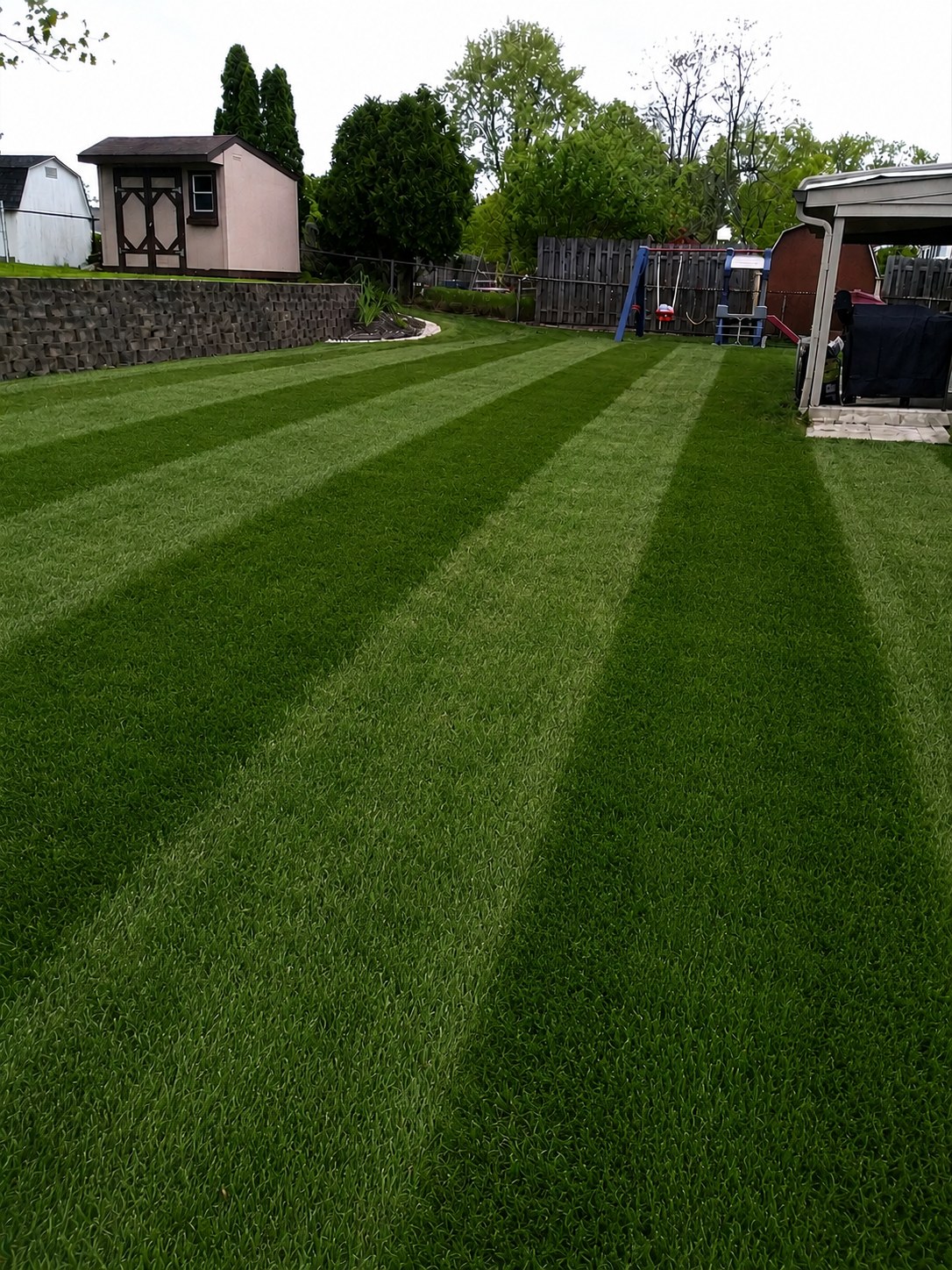 Fresh cuts, finishing touches.