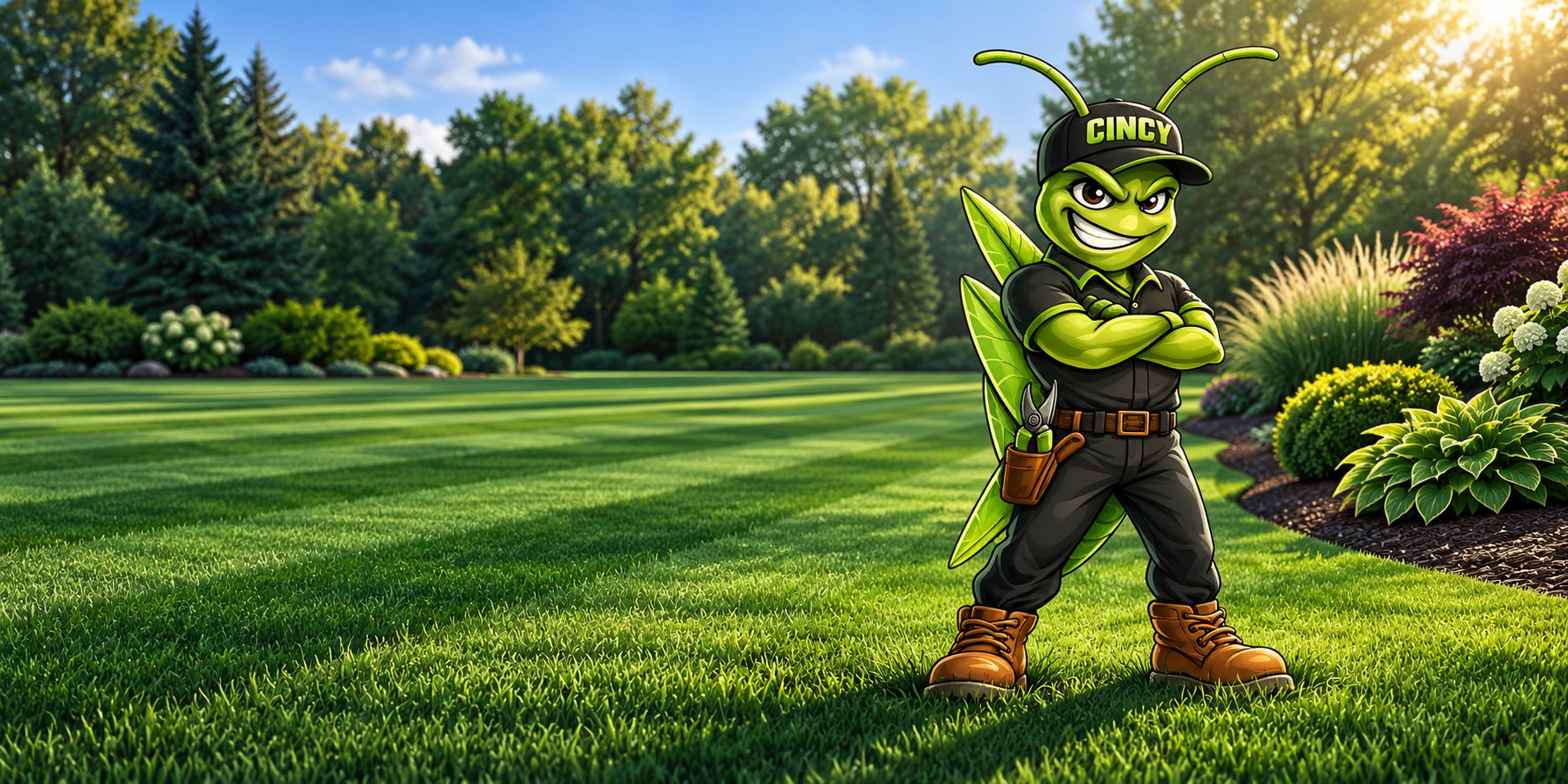 Cincy mascot — generated brand illustration.